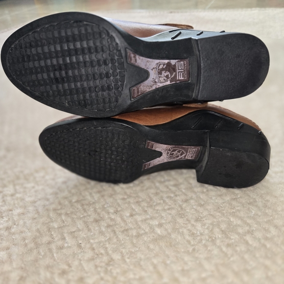 Ariat Leather Brown Mules Clogs Slingbacks Size 6 Women's - Picture 7 of 10